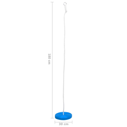 Tellerschaukel 200 cm Blau