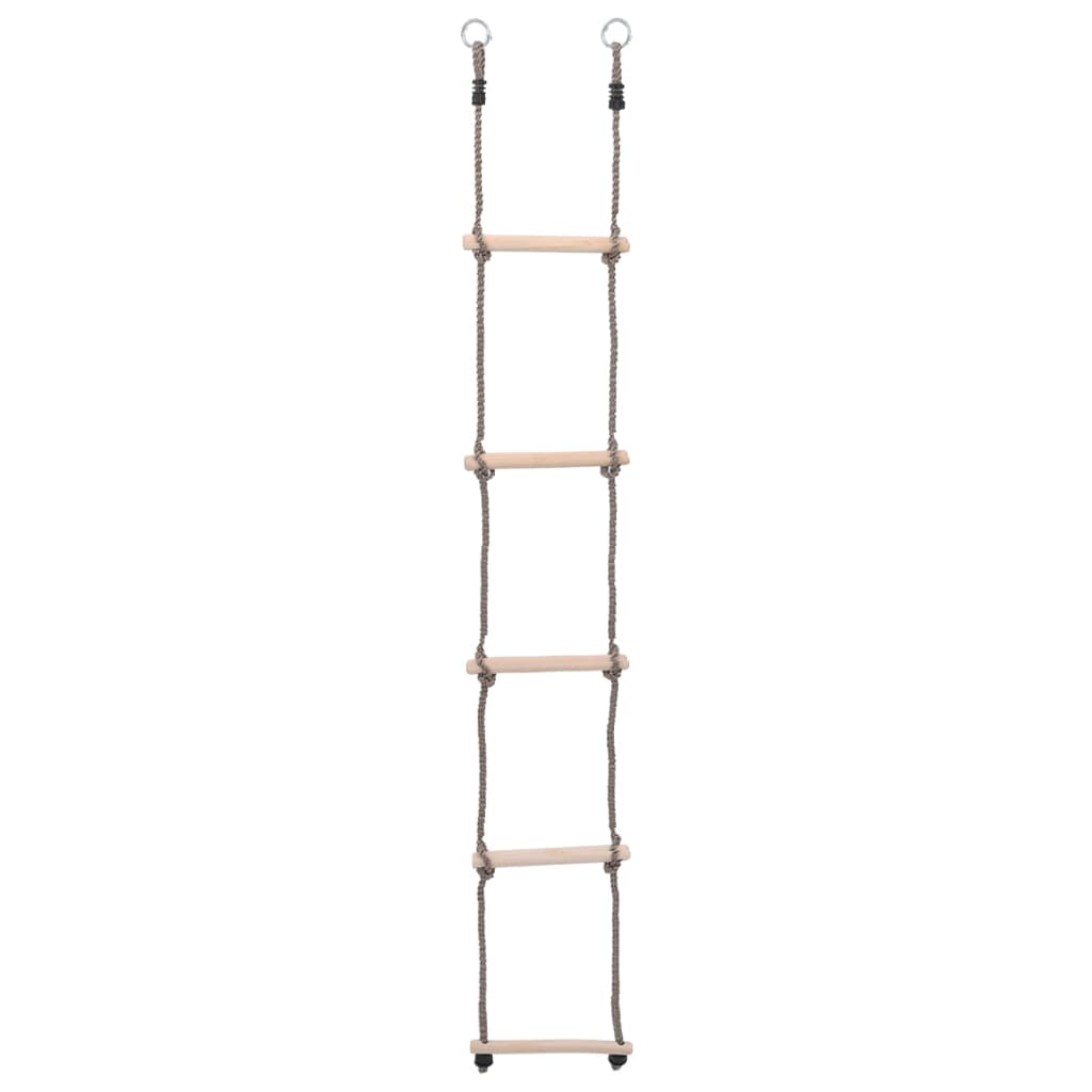 5-Stufen-Leiter 210 cm Kiefer Massivholz