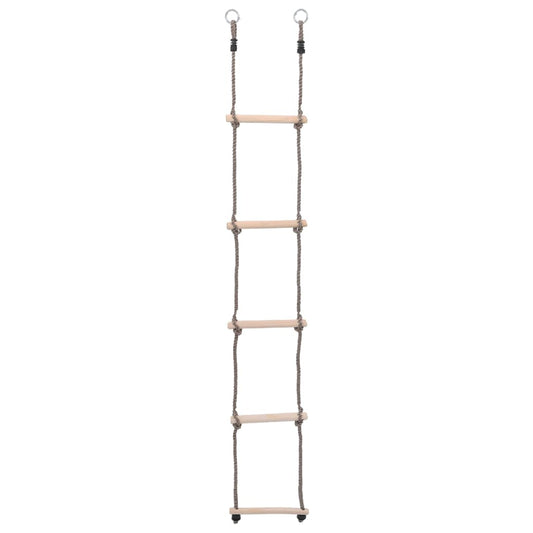 5-Stufen-Leiter 210 cm Kiefer Massivholz