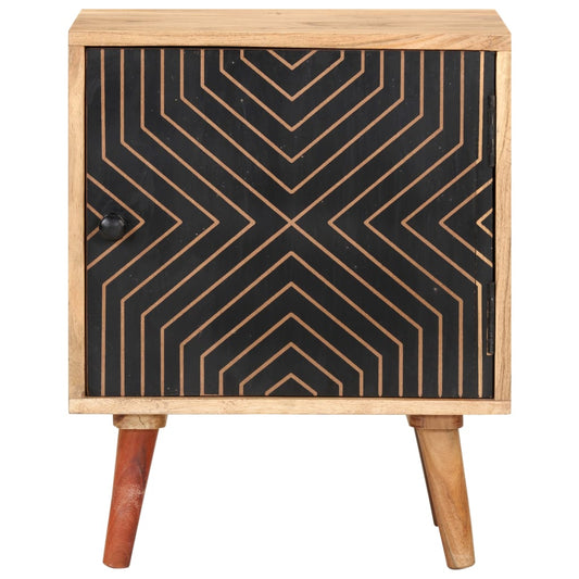 Nachttisch 40x30x50 cm Akazie Massivholz