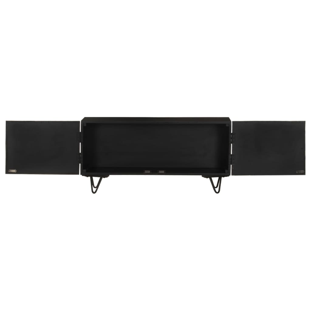 TV-Schrank 90x30x45 cm Mango Massivholz