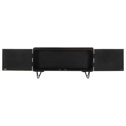 TV-Schrank 90x30x45 cm Mango Massivholz