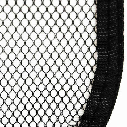 Faltbarer Welpenlaufstall mit Tragetasche Schwarz 145x145x61 cm