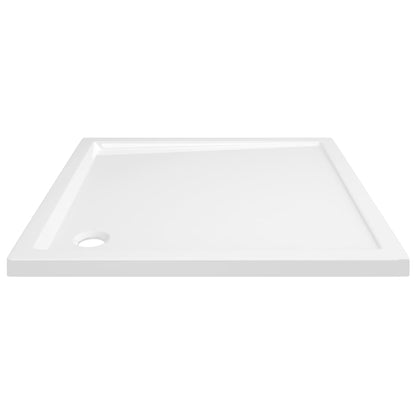 Duschtasse ABS Quadratisch Weiß 80x80 cm
