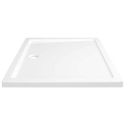 Duschtasse ABS Rechteckig Weiß 80x90 cm