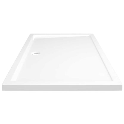 Duschtasse ABS Rechteckig Weiß 80x120 cm