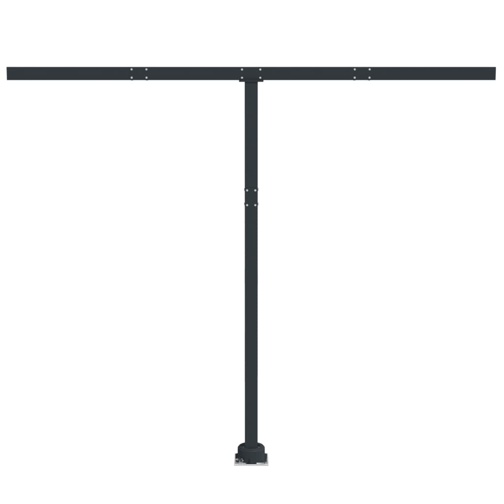 Stützen für Markisen Anthrazit 300x245 cm Eisen
