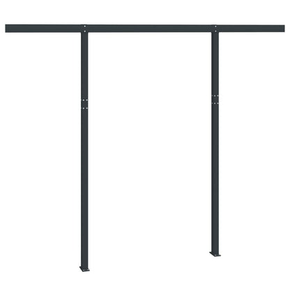 Stützen für Markisen Anthrazit 300x245 cm Eisen