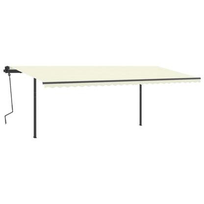 Stützen für Markisen Anthrazit 600x245 cm Eisen