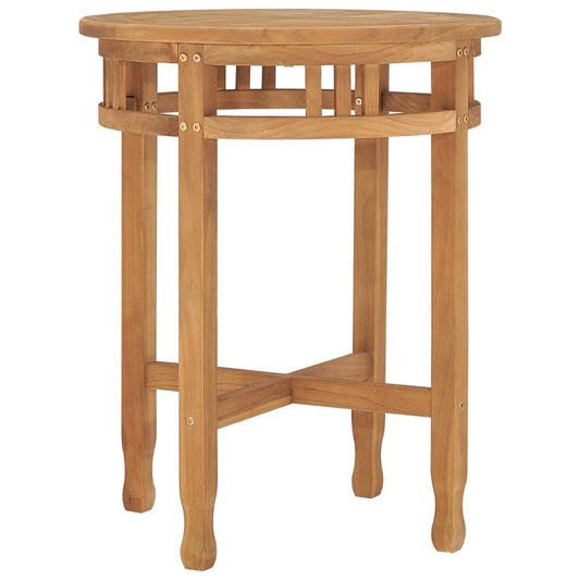 Bistrotisch Ø60x75,5 cm Teak Massivholz