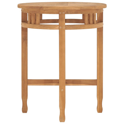 Bistrotisch Ø60x75,5 cm Teak Massivholz
