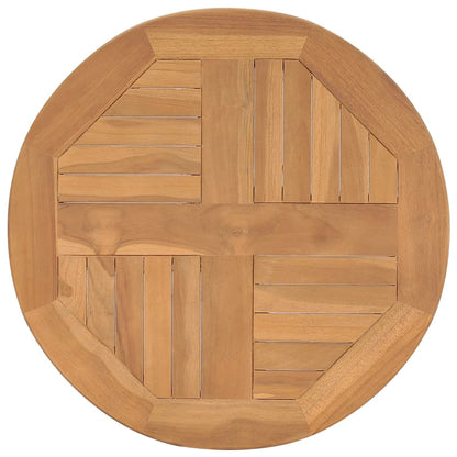 Bistrotisch Ø60x75,5 cm Teak Massivholz