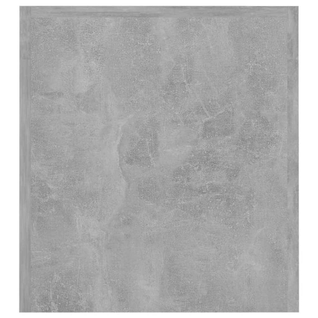 TV-Schrank mit LED-Beleuchtung Betongrau 120x35x40 cm