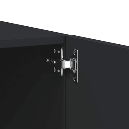 TV-skab Sort 100x35x40 cm Træ Materiale