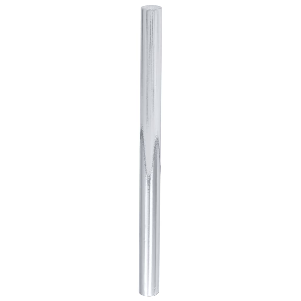 Selbstklebende Möbelfolie Hochglanz-Silbern 500x90 cm PVC