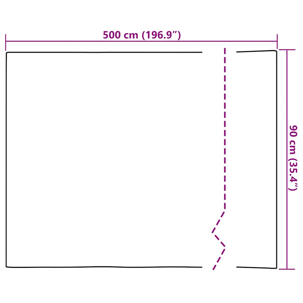 Selbstklebende Möbelfolie Hochglanz-Golden 500x90 cm PVC