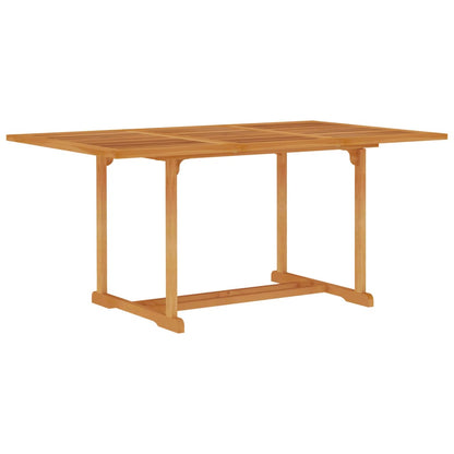 7-tlg. Garten-Essgruppe mit Kissen Massivholz Teak