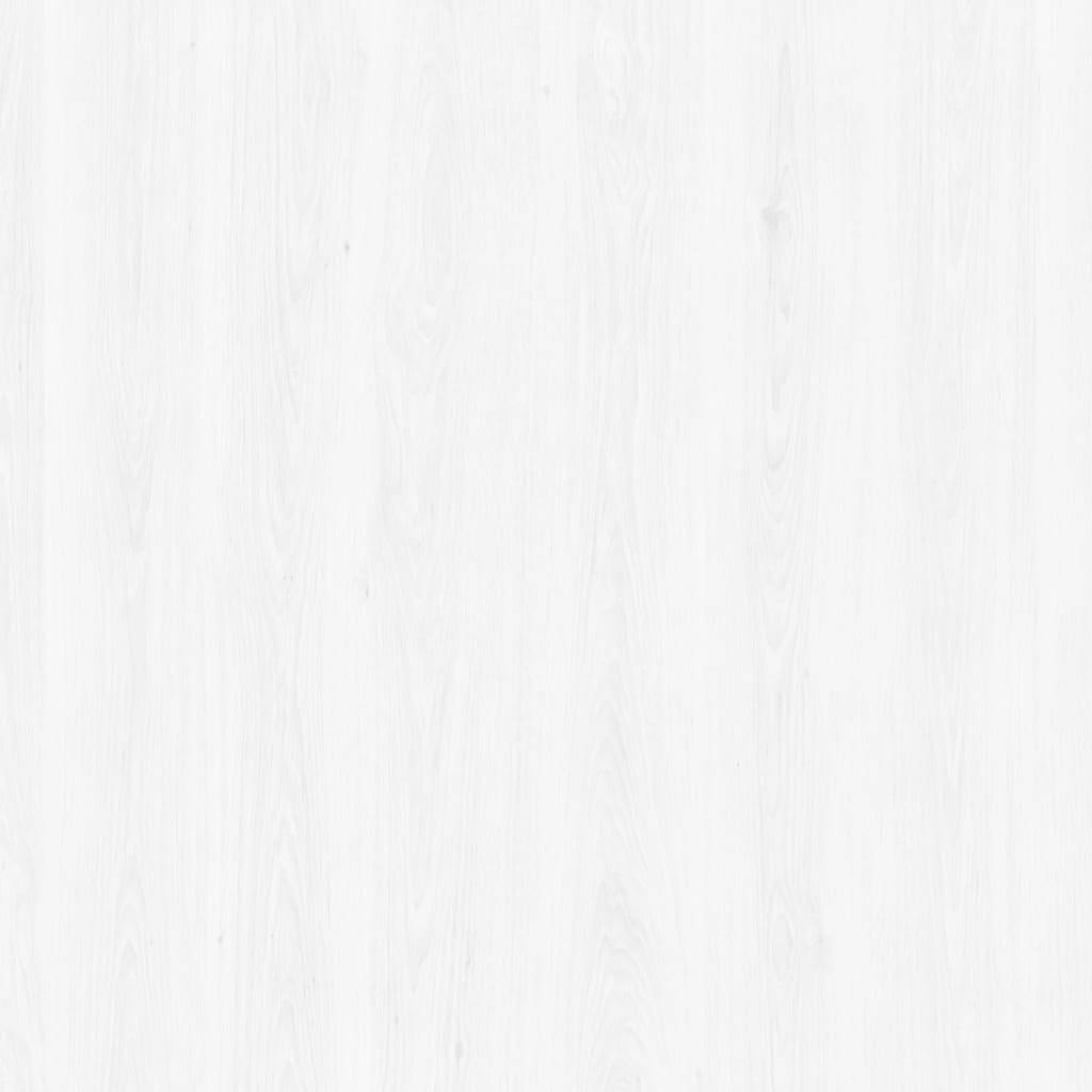 Türfolien Selbstklebend 4 Stk. Weißes Holz 210x90 cm PVC