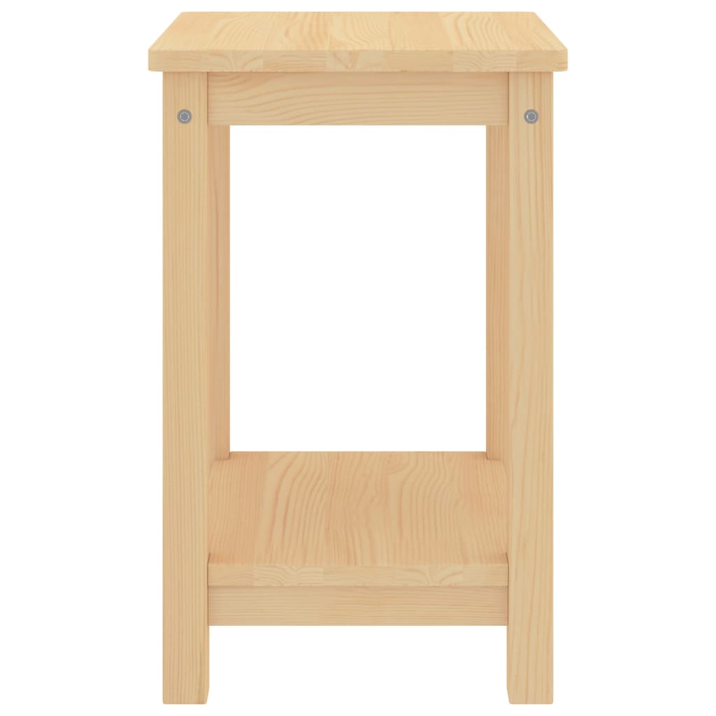 Nachttisch Natur 35x30x47 cm Massivholz Kiefer