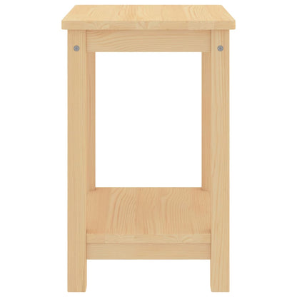 Nachttisch Natur 35x30x47 cm Massivholz Kiefer