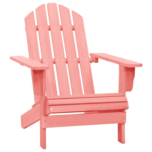 Adirondack-Gartenstuhl Massivholz Tanne Rosa