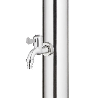 Gartendusche 215 cm Edelstahl