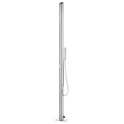 Gartendusche 220 cm Edelstahl