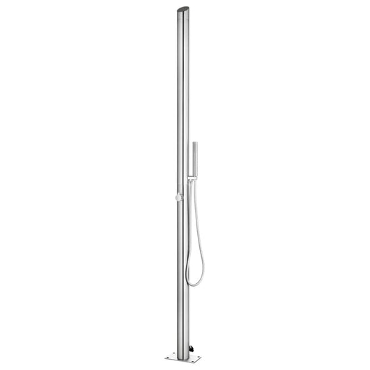Gartendusche 220 cm Edelstahl