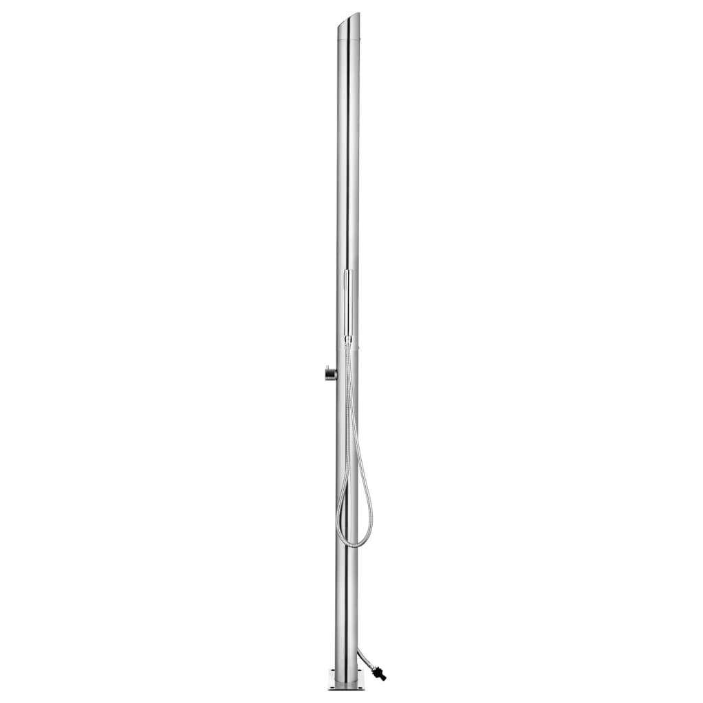 Gartendusche 220 cm Edelstahl