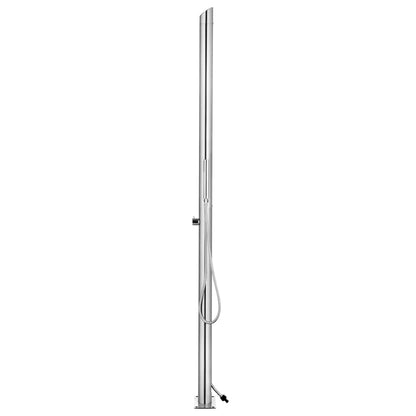 Gartendusche 220 cm Edelstahl