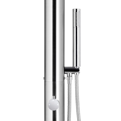 Gartendusche 220 cm Edelstahl