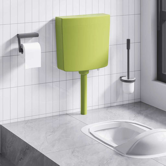 Spülkasten Wasserzulauf Unten 3/6 L Olivgrün