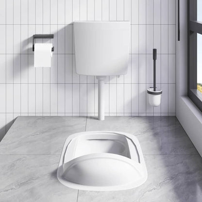 Spülkasten Wasserzulauf Unten 3/6 L Grau