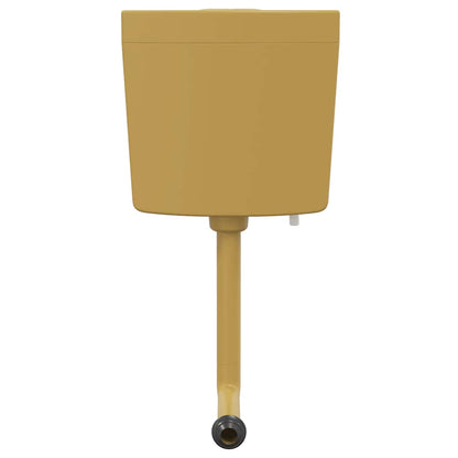 Spülkasten Wasserzulauf Unten 3/6 L Curryfarben