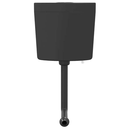 Spülkasten Wasserzulauf Unten 3/6 L Schwarz