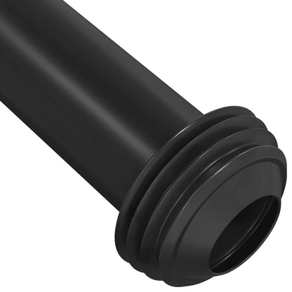 Spülkasten Wasserzulauf Unten 3/6 L Schwarz