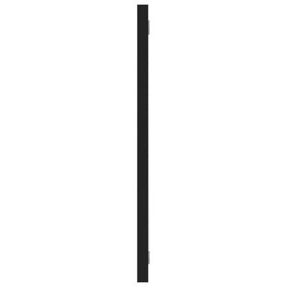 2-tlg. Badmöbel-Set Schwarz Holzwerkstoff