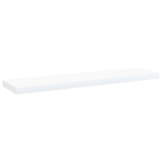 Bücherregal-Bretter 4 Stk. Weiß 40x10x1,5 cm Holzwerkstoff