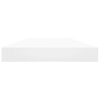 Bücherregal-Bretter 4 Stk. Weiß 40x10x1,5 cm Holzwerkstoff