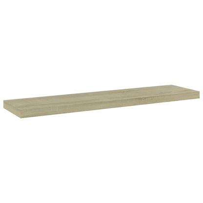 Bücherregal-Bretter 4 Stk. Sonoma-Eiche 40x10x1,5 cm