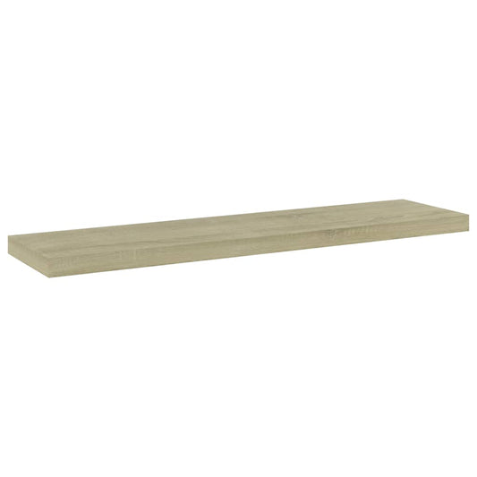 Bücherregal-Bretter 4 Stk. Sonoma-Eiche 40x10x1,5 cm