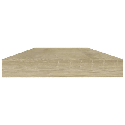 Bücherregal-Bretter 4 Stk. Sonoma-Eiche 40x10x1,5 cm