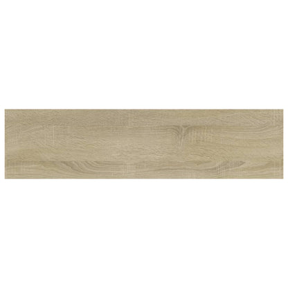 Bücherregal-Bretter 4 Stk. Sonoma-Eiche 40x10x1,5 cm