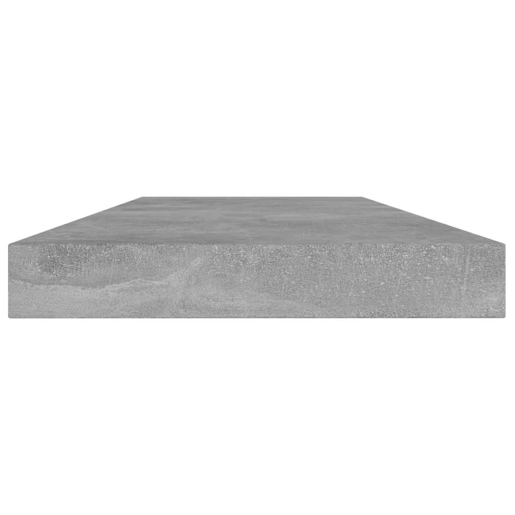Bücherregal-Bretter 4 Stk. Betongrau 40x10x1,5 cm Holzwerkstoff
