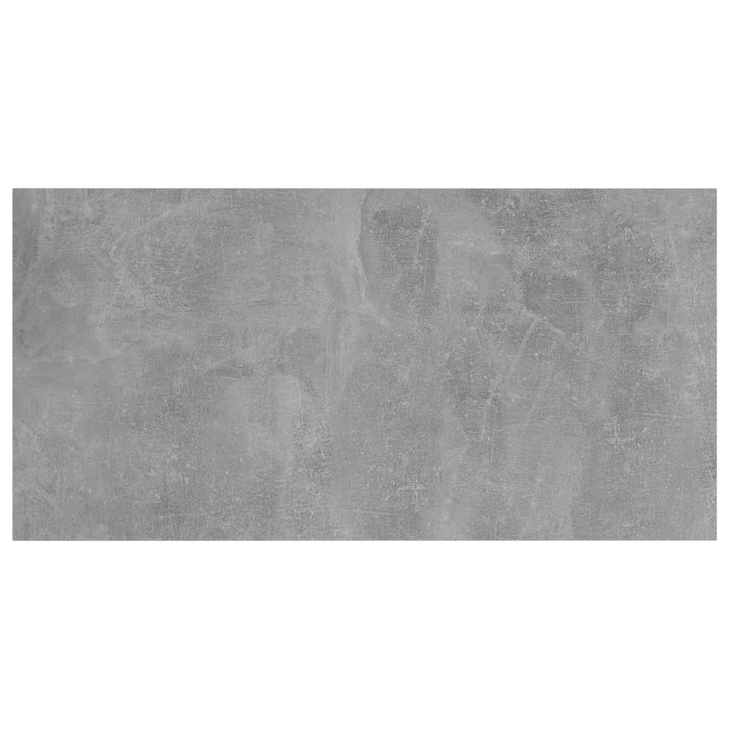 Bücherregal-Bretter 4 Stk. Betongrau 40x20x1,5 cm Holzwerkstoff