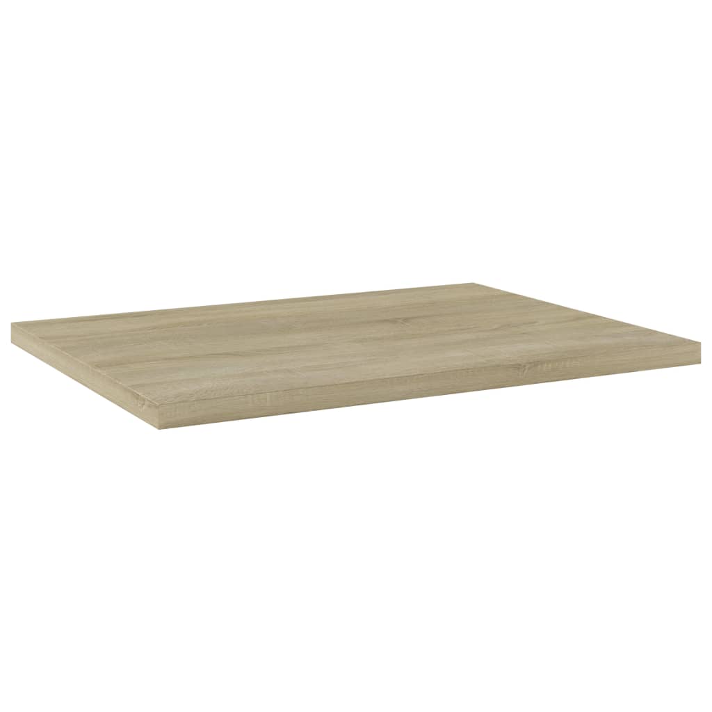 Bücherregal-Bretter 4 Stk. Sonoma-Eiche 40x30x1,5 cm