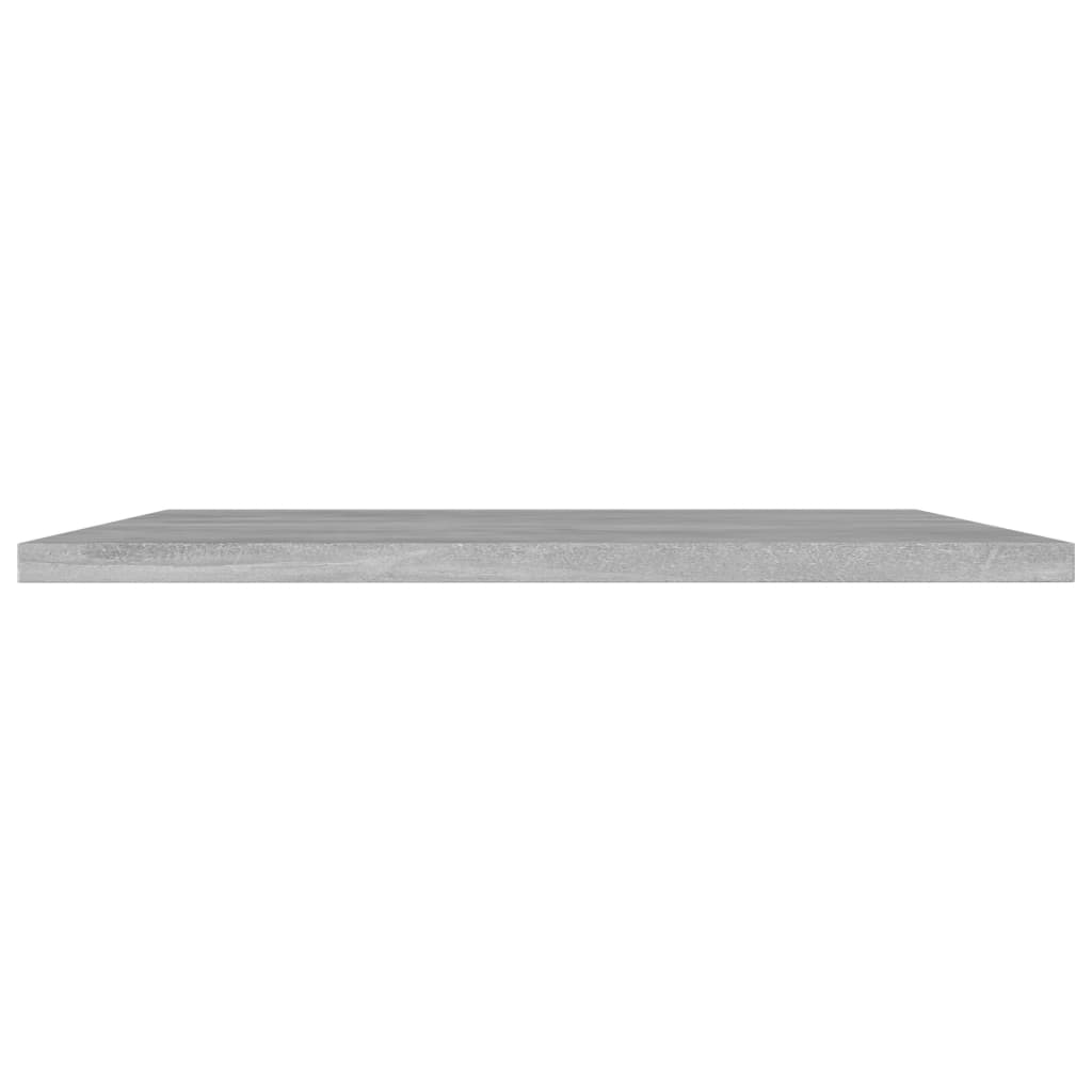 Bücherregal-Bretter 4 Stk. Betongrau 40x40x1,5 cm Holzwerkstoff