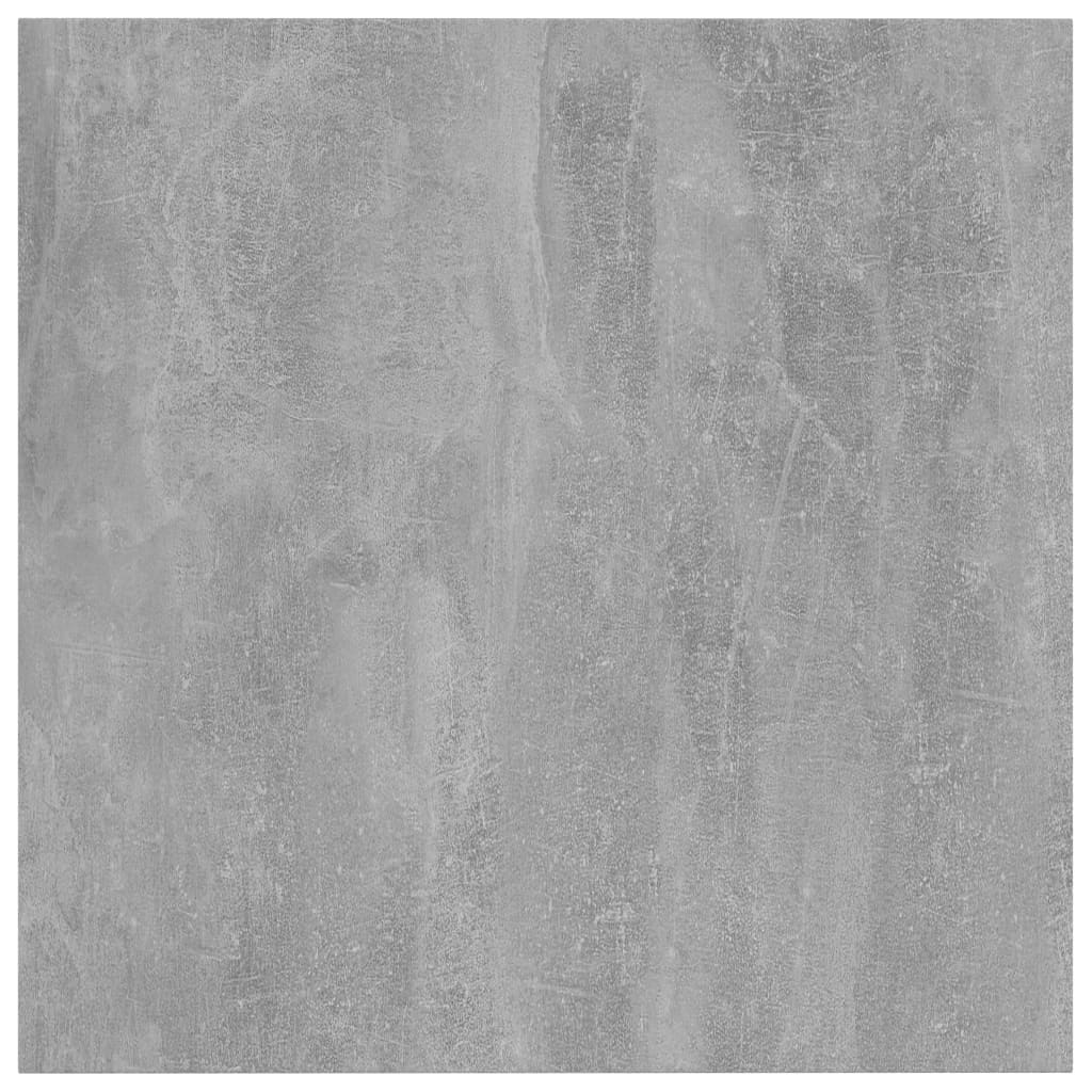 Bücherregal-Bretter 4 Stk. Betongrau 40x40x1,5 cm Holzwerkstoff
