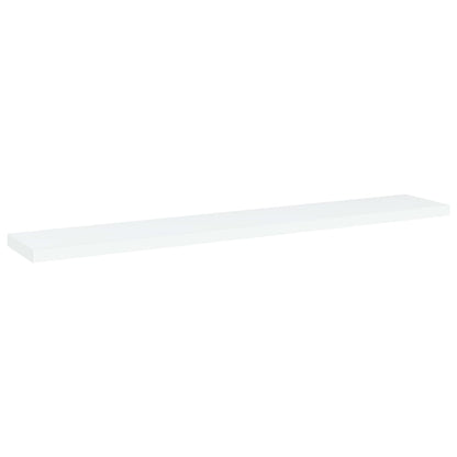 Bücherregal-Bretter 4 Stk. Weiß 60x10x1,5 cm Holzwerkstoff