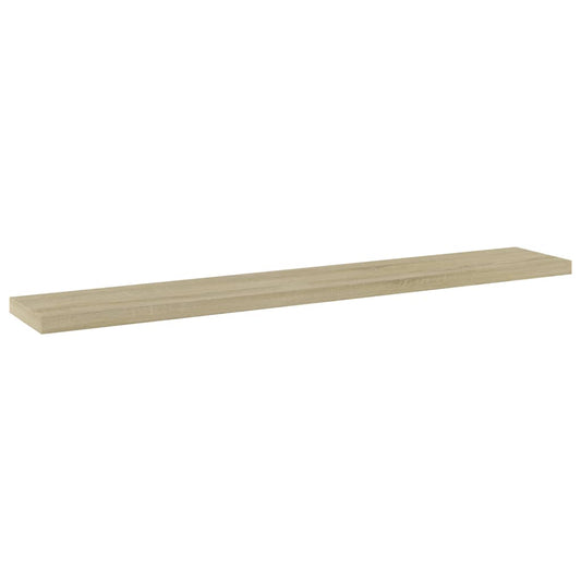 Bücherregal-Bretter 4 Stk. Sonoma-Eiche 60x10x1,5 cm